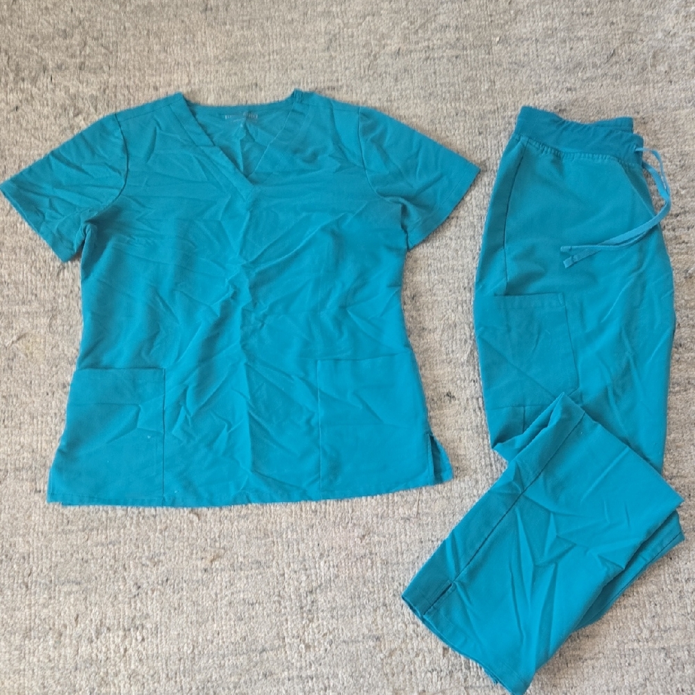 Mandala Scrub Set - Turquoise
